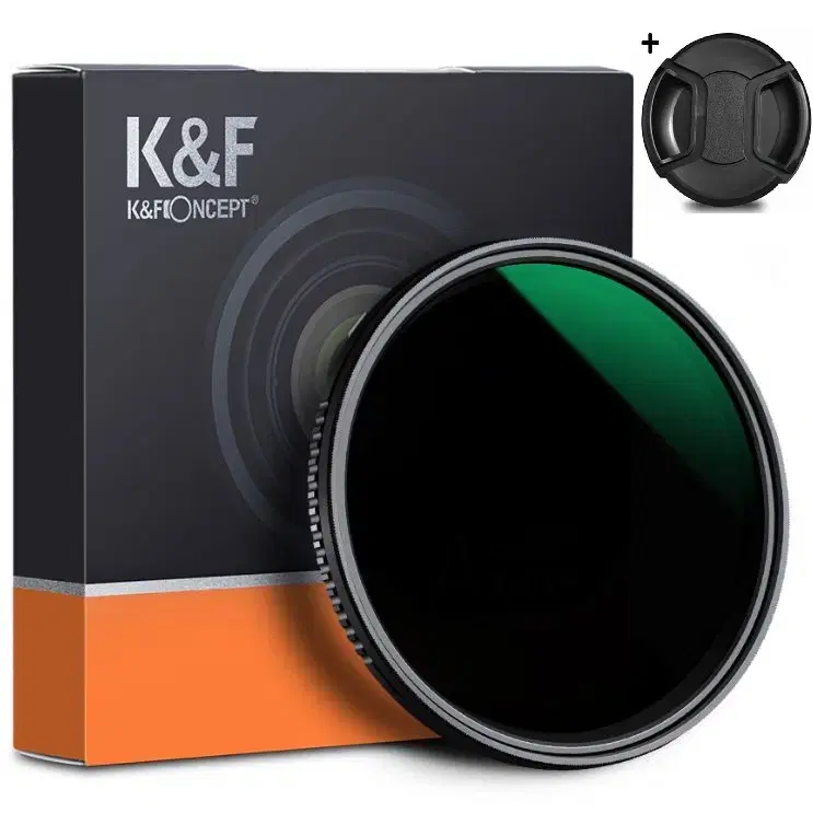 K&F Concept 82mm 가변 ND8-2000 필터 캡포함 /새상품